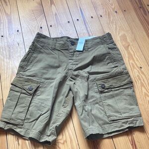 American Eagle Outfitters Olive Cargo Shorts